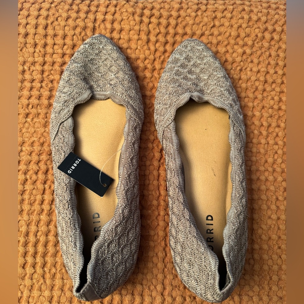 Torrid Tan Flats Shoes